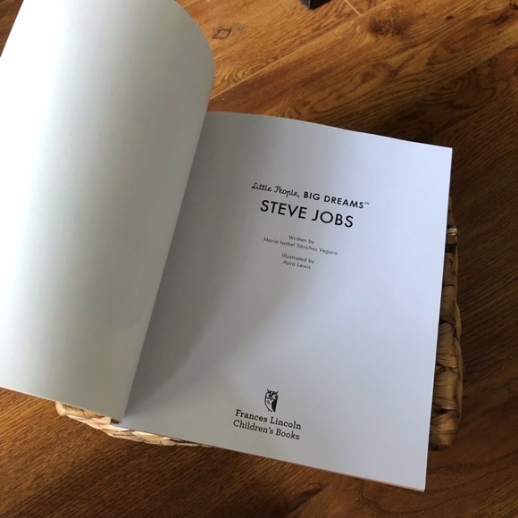 Little People, Big Dreams Steve Jobs paperback book - Picture 3 of 4